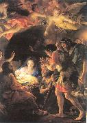 MENGS, Anton Raphael The Adoration of the Shepherds Spain oil painting artist